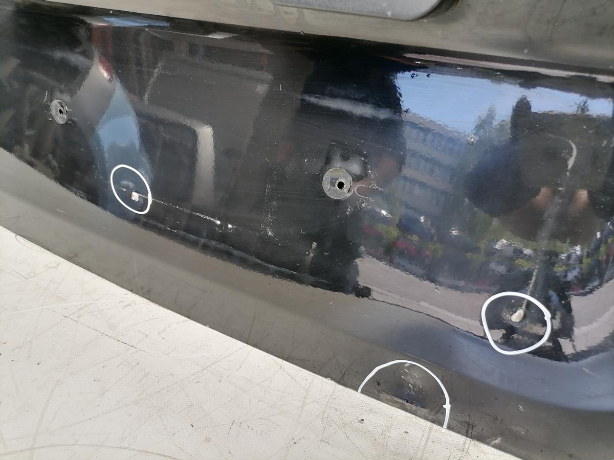 Citroen Berlingo 2 original Fl&uuml;gelt&uuml;r links EXY Onyxschwarz mit Scheibe Bj.2012